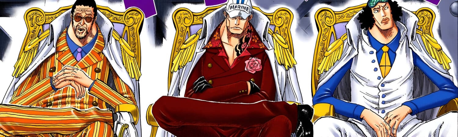 figurines one piece marine collection